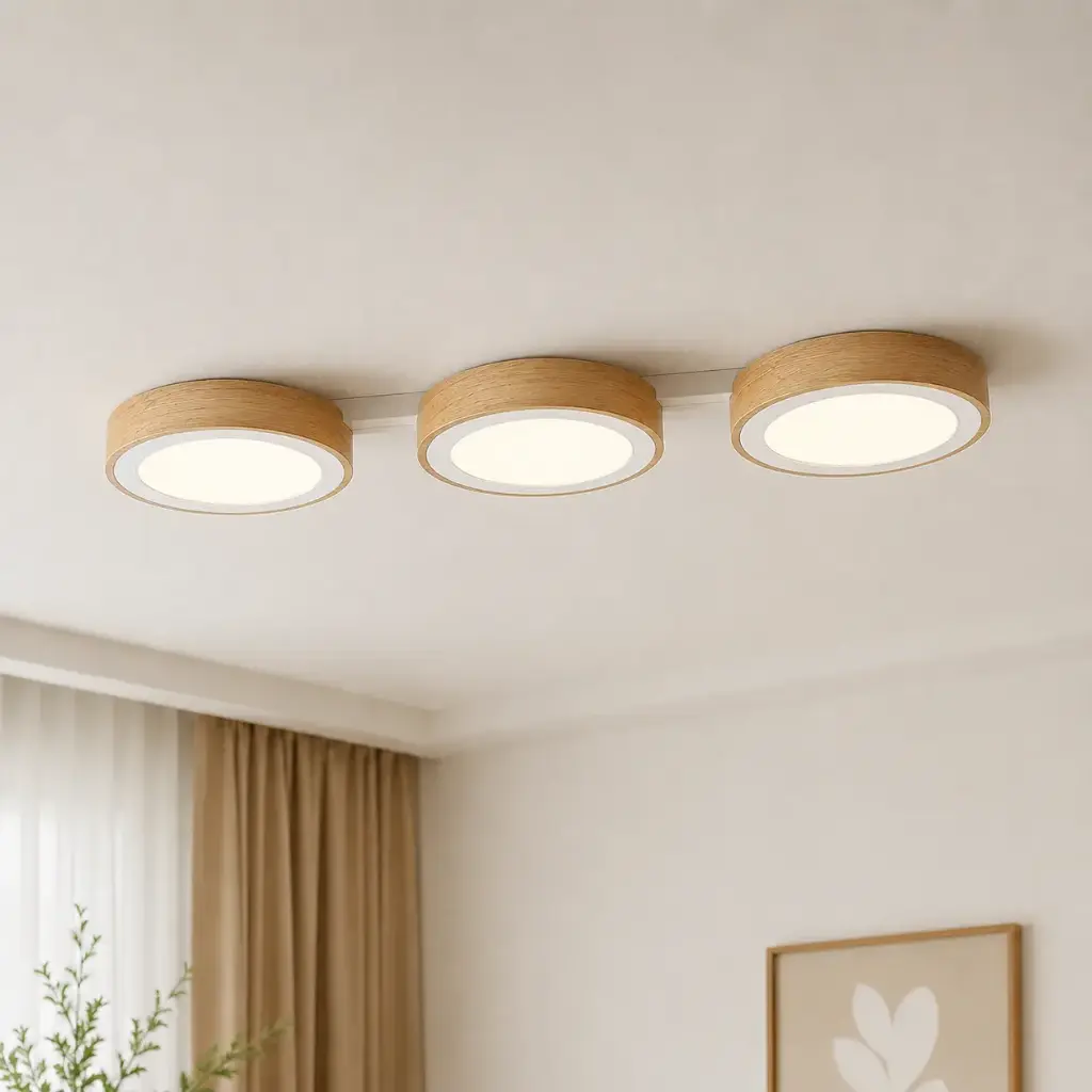 Lámpara Barral Aplique 3 Tubo Plafón Led 76x24x6cm