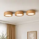 Lámpara Barral Aplique 3 Tubo Plafón Led 76x24x9cm Foco