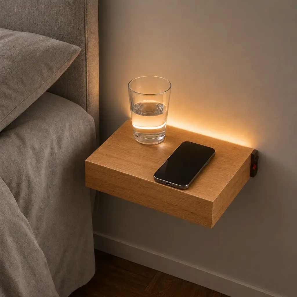 Estante Mesa de Luz 30cm BOX