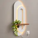 Aplique Deco Led Estante Florero 70x150cm